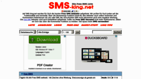 What Sms-king.net website looked like in 2012 (11 years ago)