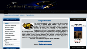 What Scrittoriemergenti.it website looked like in 2012 (11 years ago)