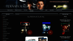 What Supernatural-serie.de website looked like in 2012 (11 years ago)