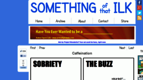 What Somethingofthatilk.com website looked like in 2012 (11 years ago)