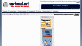 What Suchmal.net website looked like in 2012 (11 years ago)