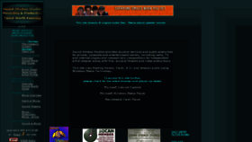 What Soundstrokes.com website looked like in 2012 (11 years ago)