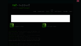 What Sat-support.tv website looked like in 2012 (11 years ago)
