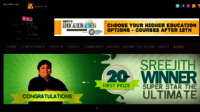 What Superstar.amritatv.com website looked like in 2012 (11 years ago)