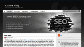 What Seodanang.com website looked like in 2012 (11 years ago)