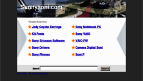 What Sunnysoni.com website looked like in 2012 (11 years ago)