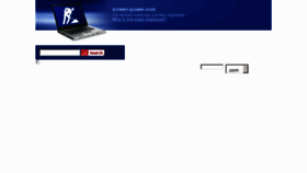 What Screen-power.com website looked like in 2012 (11 years ago)