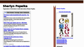 What Sherlynpopelka.org website looked like in 2012 (11 years ago)