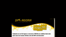 What Soagora.com.br website looked like in 2012 (11 years ago)
