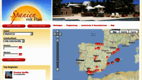 What Spanien-mit-flair.de website looked like in 2012 (11 years ago)