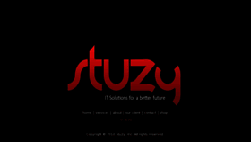 What Stuzy.net website looked like in 2012 (11 years ago)