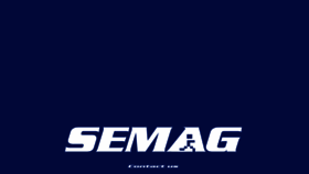 What Semag.com website looked like in 2012 (11 years ago)