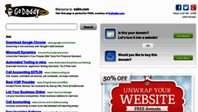 What Salim.com website looked like in 2012 (13 years ago)