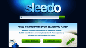 What Sleedo.com website looked like in 2012 (11 years ago)