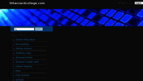 What Stharvardcollege.com website looked like in 2012 (11 years ago)