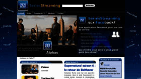 What Seriesstreaming.fr website looked like in 2013 (11 years ago)