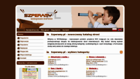 What Szperamy.pl website looked like in 2013 (11 years ago)