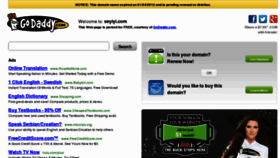 What Seyiyi.com website looked like in 2013 (11 years ago)