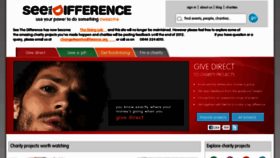What Seethedifference.org website looked like in 2013 (11 years ago)