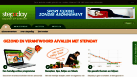 What Stepaday.nl website looked like in 2013 (11 years ago)