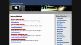 What Streamserver.com website looked like in 2013 (11 years ago)