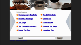What Sophiatea.com website looked like in 2013 (11 years ago)