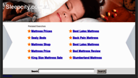 What Sleepcity.com.au website looked like in 2013 (11 years ago)