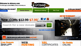 What Shimory.com website looked like in 2013 (11 years ago)
