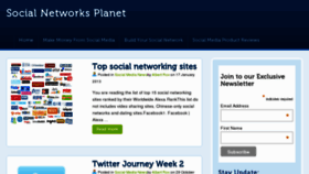 What Snplanet.com website looked like in 2013 (11 years ago)