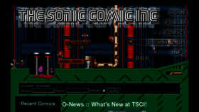 What Soniccomic.com website looked like in 2013 (11 years ago)
