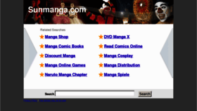 What Sunmanga.com website looked like in 2013 (11 years ago)