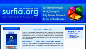What Surfia.org website looked like in 2013 (11 years ago)
