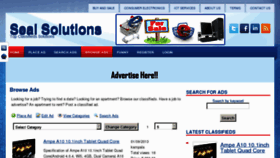 What Sealsolutions.biz website looked like in 2013 (11 years ago)