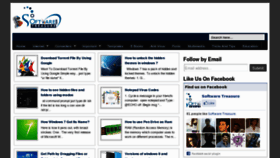 What Softwaretreasure.com website looked like in 2013 (11 years ago)