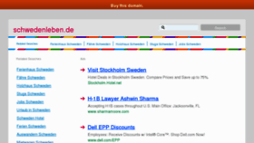 What Schwedenleben.de website looked like in 2013 (11 years ago)