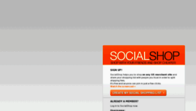 What Socialshop.us website looked like in 2013 (11 years ago)