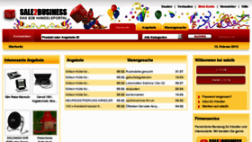 What Sale2b.de website looked like in 2013 (11 years ago)