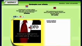 What Srilanka.opzijnbest.nl website looked like in 2013 (11 years ago)