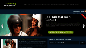 What Streamingbollywood.com website looked like in 2013 (11 years ago)