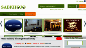 What Sabkhojo.com website looked like in 2013 (11 years ago)