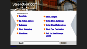 What Steel-door.com website looked like in 2013 (11 years ago)