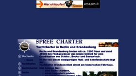 What Spreecharter.de website looked like in 2013 (11 years ago)