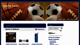 What Sportslockr.com website looked like in 2013 (11 years ago)