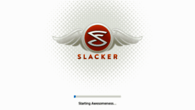 What Slacker.com website looked like in 2013 (11 years ago)