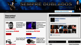 What Sempredublados.net website looked like in 2013 (11 years ago)