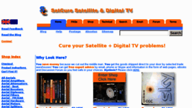 What Satcure.co.uk website looked like in 2013 (11 years ago)