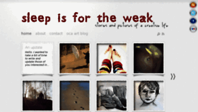 What Sleepisfortheweak.org.uk website looked like in 2013 (11 years ago)