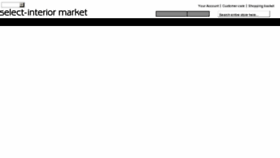 What Select-interiormarket.com website looked like in 2013 (11 years ago)