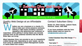 What Suburban-glory.com website looked like in 2013 (11 years ago)