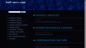 What Self-serv.com website looked like in 2013 (11 years ago)